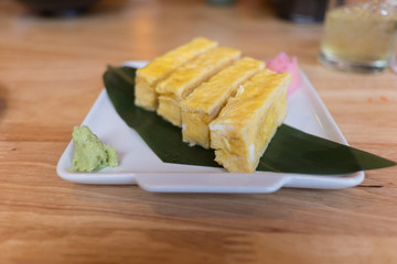 Tamago (Sweet Egg) Sushi