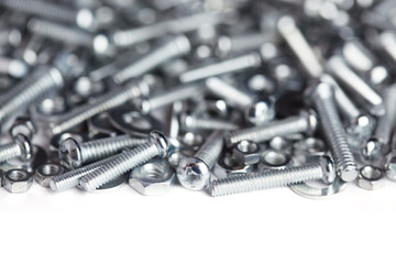 Nuts and bolts background