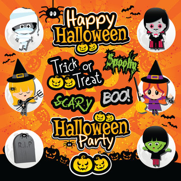 Halloween Background Icons