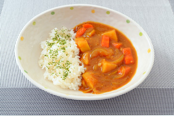 おいしそうなカレーライス