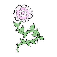 cartoon flower