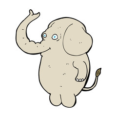 cartoon funny elephant