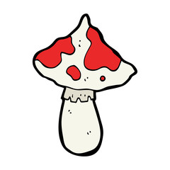 cartoon toadstool