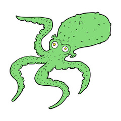 cartoon octopus