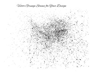 Vector grunge stains