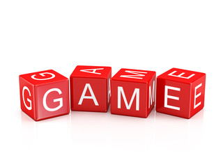  Game - Alphabet blocks isolated