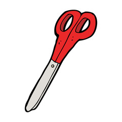 cartoon scissors