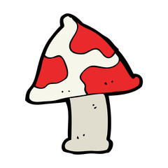 cartoon toadstool