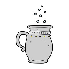 cartoon beer tankard