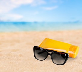 Suntan Lotion, Sun, Protection.