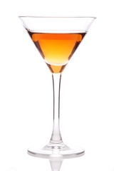 Rob Roy Cocktail in Martini Glass