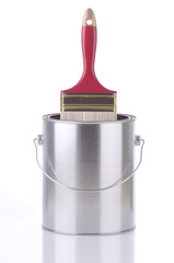 Paint Brush in Can