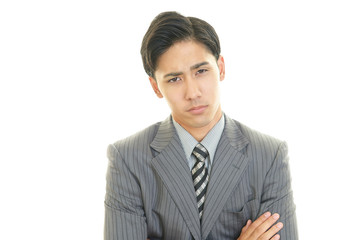 疲れたビジネスマン