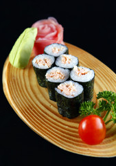 Maki of Salmon sushi