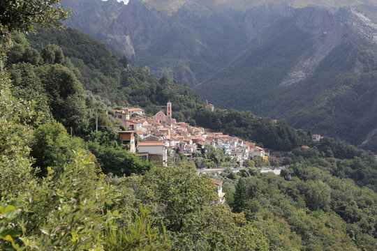 Massa, Altagnana, Toscana, Versilia, Wandern, Bergsteigen, Berge, Wanderwege, Wald, Italien, Meer, Mittelmeer, Riviera