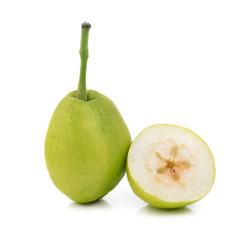 pear on white background