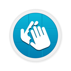 Obraz premium Modern App Button