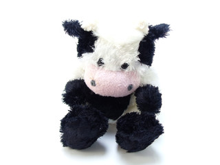 cut cow doll from soft fabric