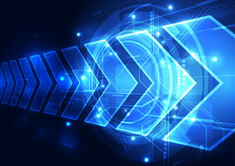 vector digital speed technology, abstract background
