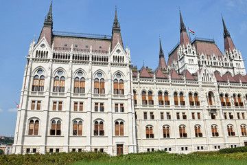 Fototapeta premium Parliament building, Budapest, Hungary