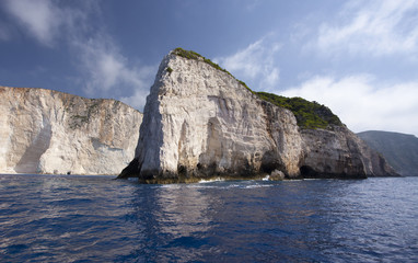 Cliffs of Zakynthos, Greece