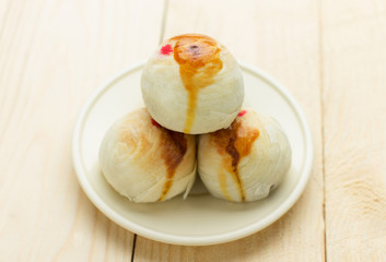 Chinese pastry or moon cake, Chinese festival dessert