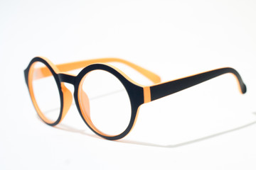 Eye Glasses Isolated on White