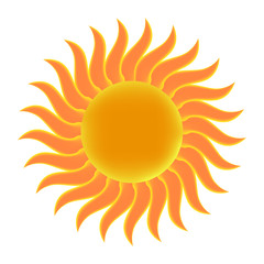 Sun. Vector illustration. Eps 10