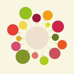 Abstract geometric composition