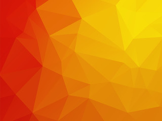 simple triangular orange background - obrazy, fototapety, plakaty