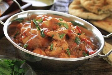 chicken balti curry meal