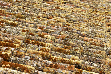 Roof in Faro, Algarve, Portugal, Europe