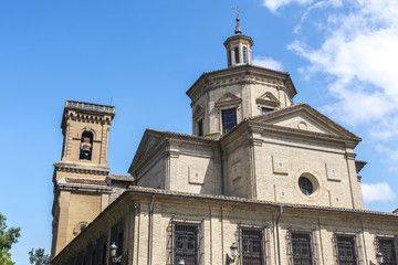Fototapeta na wymiar San Lorenzo church, Pamplona (Spain)