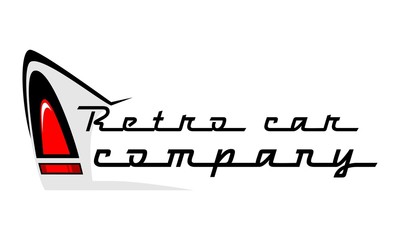 car logo retro