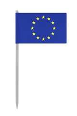 3d render of EU flag