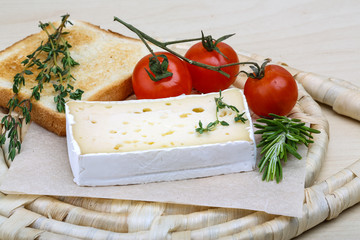 Fototapeta na wymiar Soft brie cheese