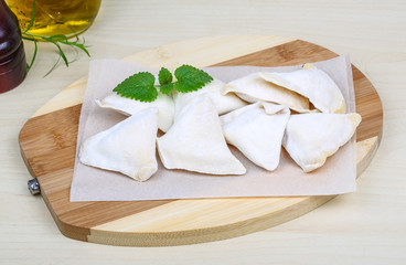 Raw potato dumplings