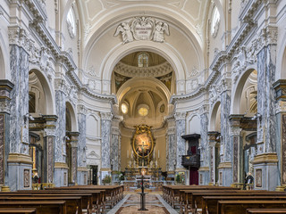 Fototapeta na wymiar Santissima Annunziata Church, Turin, Italy