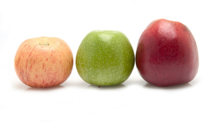 Apfelsorten - Gala, Granny Smith, Boskoop