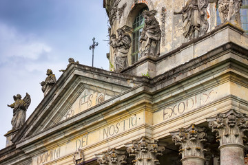 Ancient architecture. Church fragment.