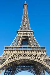 Fototapeta na wymiar Famous Eiffel tower