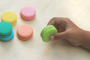 french macaroons