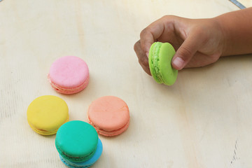 french macaroons