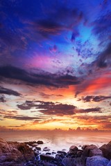 Fototapeta na wymiar Majestic sunset