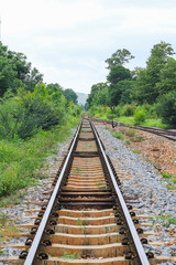 Obraz premium Railway in Thailand