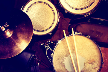 Drums conceptual image.