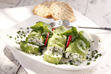 vegetarian stuffed cabbage