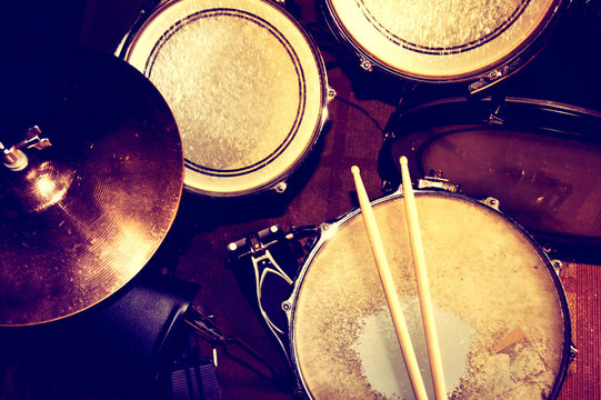 Drums conceptual image.
