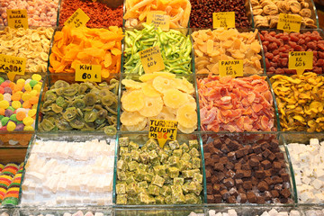 Turkish Delights in Istanbul. Turkey 