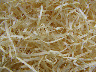 Texture of wood. The texture of wood shavings filler.